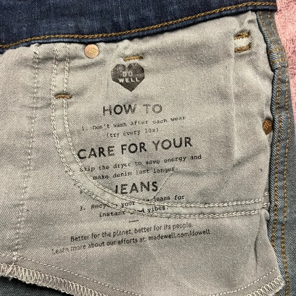 Madewell 10 high rise skinny Women's Blue Jeans